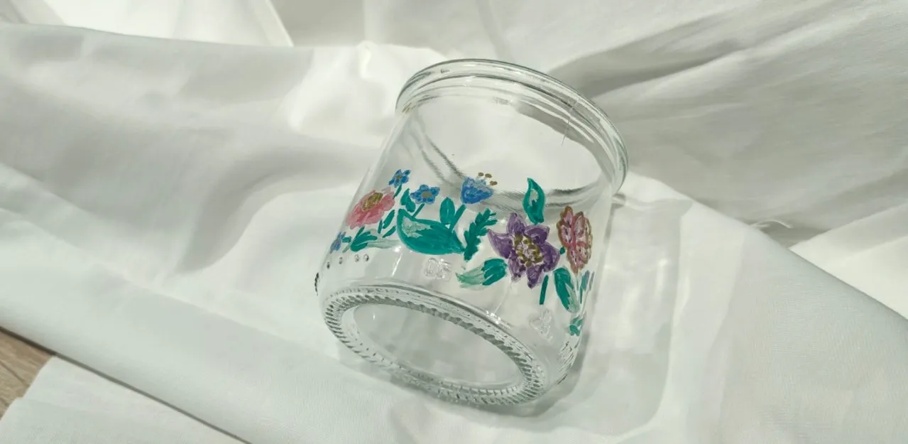 Мастер-класс «Цветочный подсвечник»